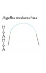 Aiguilles circulaires Fixes HiyaHiya à bouts pointus (sharp)