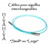 Cables pour aiguilles circulaires interchangeables HiyaHiya