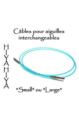 Cables pour aiguilles circulaires interchangeables HiyaHiya