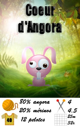 Coeur Angora by Fonty