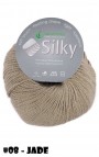 Silky Lanamania - Merinos et Soie - 08 jade