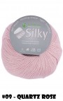Silky Lanamania - Merinos et Soie - 09 quartz rose