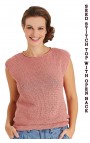 SEED STITCH TOP WITH OPEN BACK
