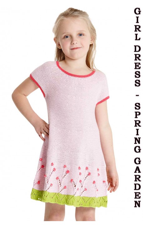 GIRL DRESS -SPRING GARDEN